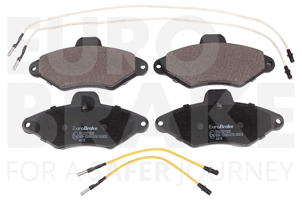 Kit de plaquettes de frein, frein à disque EUROBRAKE 5502221930