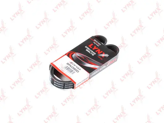 Courroie trapézoïdale à nervures LYNXAUTO 6PK0900