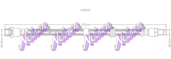 Flexible de frein KAWE H4592