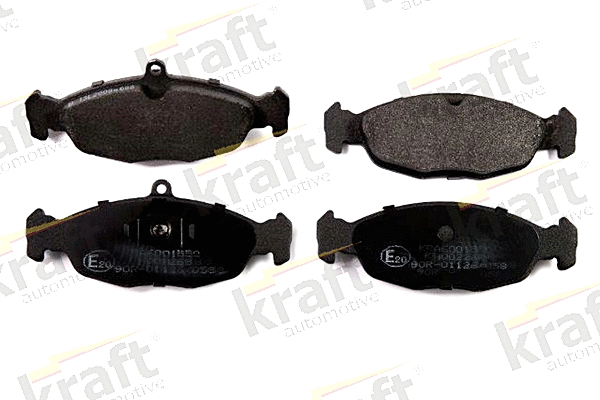 Kit de plaquettes de frein, frein à disque KRAFT AUTOMOTIVE 6001550