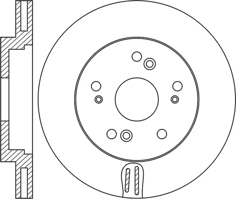 Disque de frein FIT FR0755V