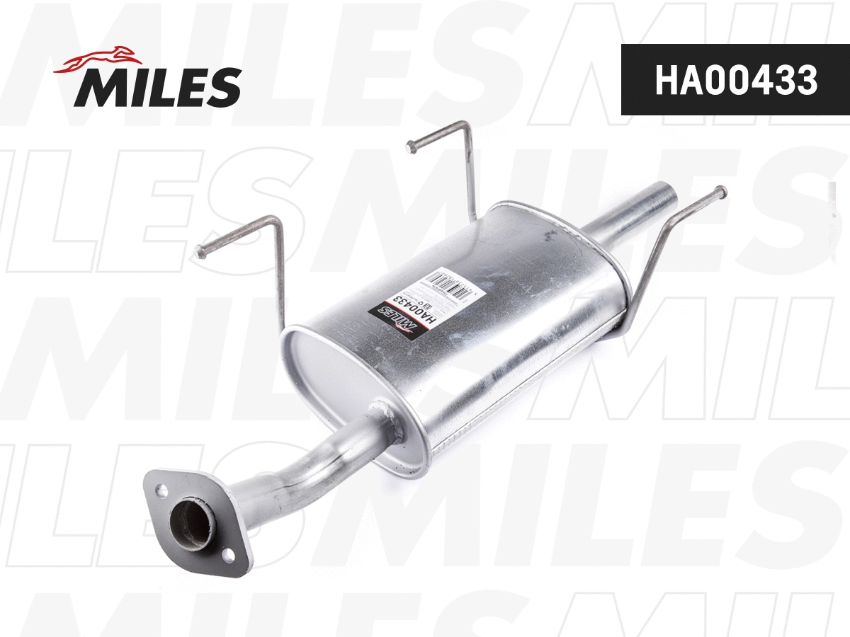 Silencieux arrière MILES HA00433