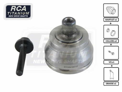 Jeu de joints, arbre de transmission RCA FRANCE AA03