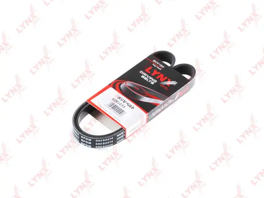 Courroie trapézoïdale à nervures LYNXAUTO 6PK1033