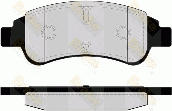 Kit de plaquettes de frein, frein à disque Brake ENGINEERING PA1510
