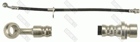 Flexible de frein GIRLING 9004604