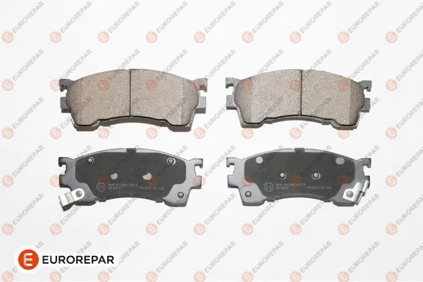 Kit de plaquettes de frein, frein à disque EUROREPAR 1623052480