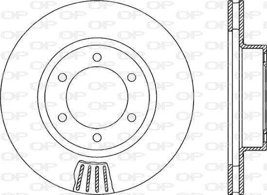Disque de frein OPEN PARTS BDR2149.20