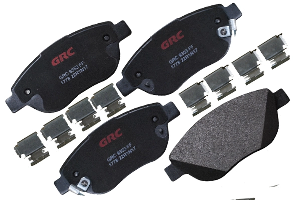 Kit de plaquettes de frein, frein à disque GRC - Ultra Brakes GMD1778