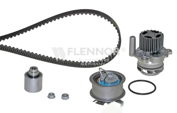 Pompe à eau + kit de courroie crantée FLENNOR FP44458V-1