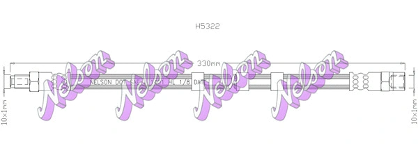 Flexible de frein KAWE H5322