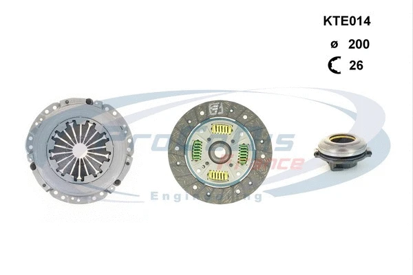 Kit d'embrayage PROCODIS FRANCE KTE014