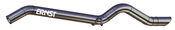 Tuyau d'échappement VEGAZ GmbH MR-297ERNS