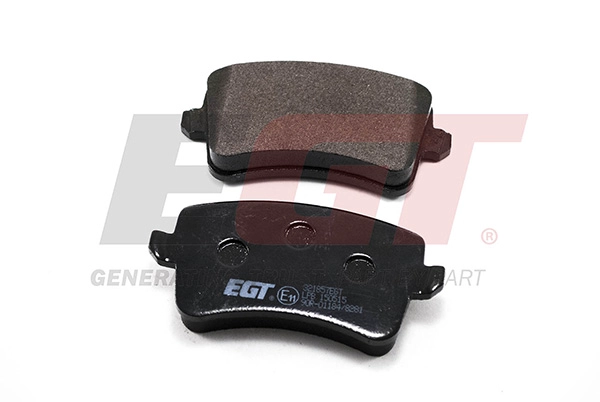 Kit de plaquettes de frein, frein à disque EGT 321857EGT