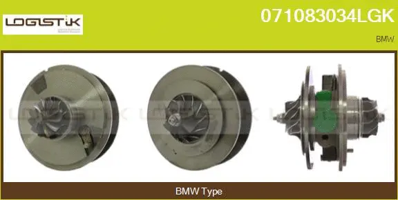 Groupe carter, turbocompresseur LGK 071083034LGK