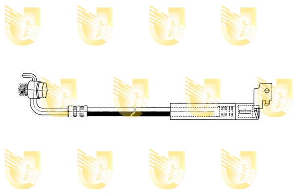 Flexible de frein UNIGOM 377610