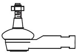 Rotule de barre de connexion FRAP F3222