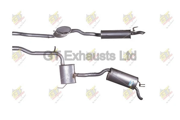 Silencieux arrière GT Exhausts GFT513