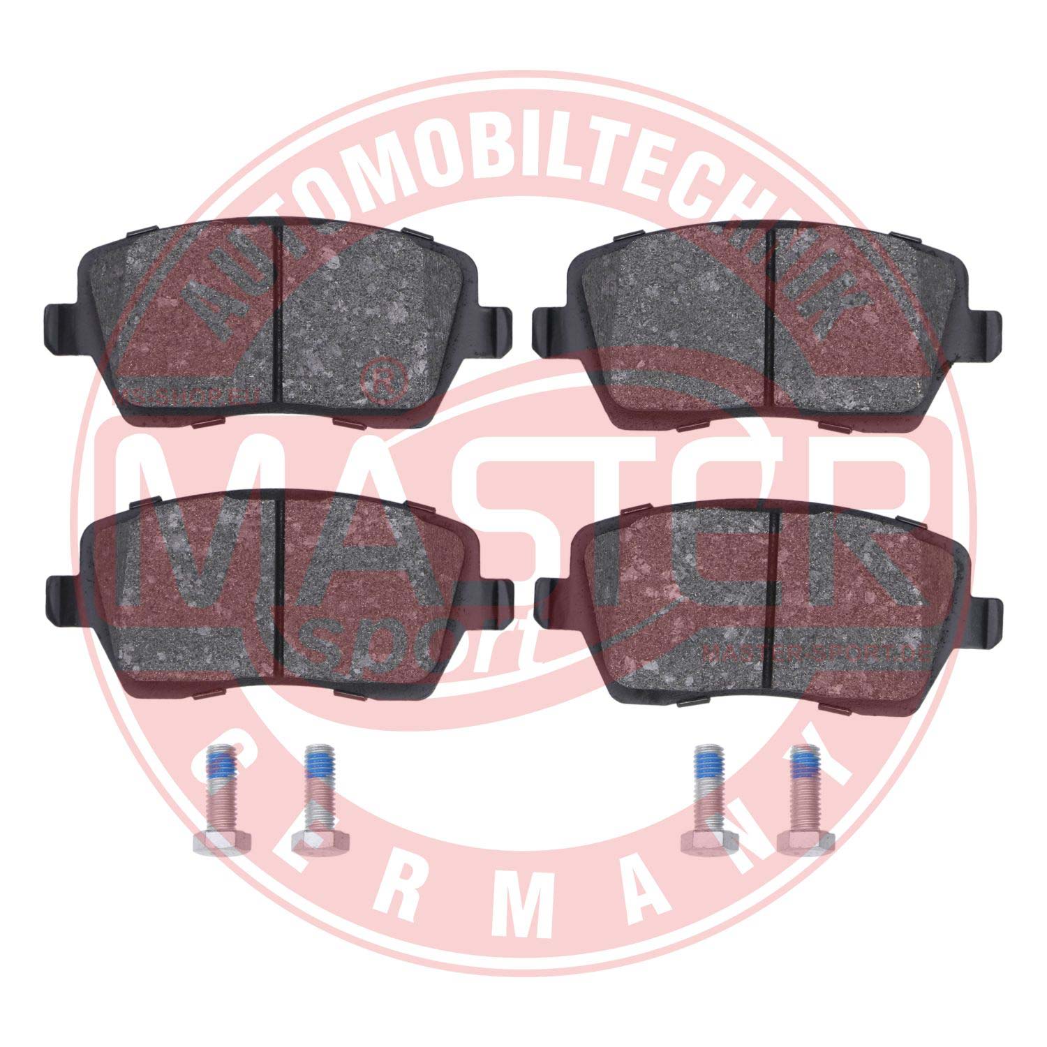 Kit de plaquettes de frein, frein à disque MASTER-SPORT GERMANY 13046058012N-SET-MS