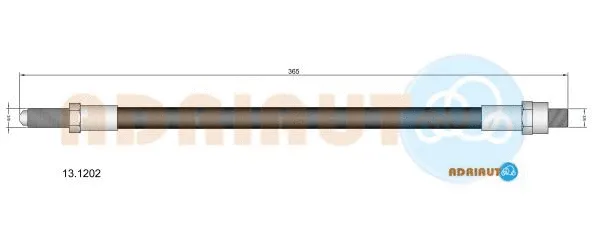 Flexible de frein ADRIAUTO 13.1202