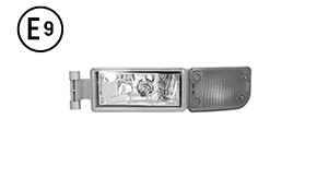 Projecteur antibrouillard POLIPLAST 210.11117D
