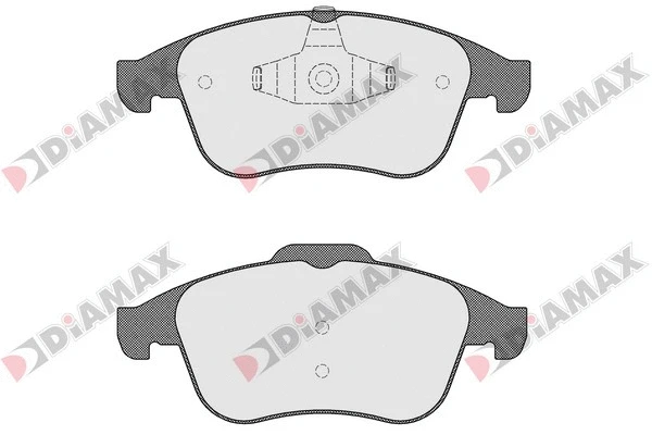Kit de plaquettes de frein, frein à disque DIAMAX N09232