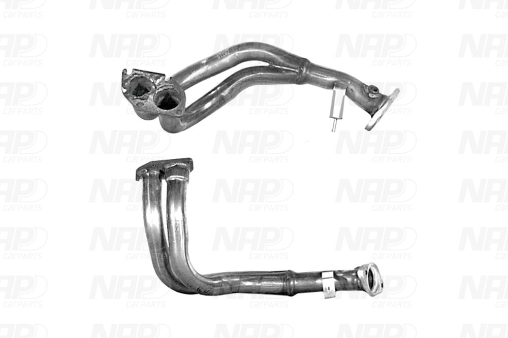 Tuyau d'échappement NAP carPARTS CAF10299