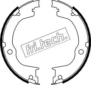 Jeu de mâchoires de frein, frein de stationnement fri.tech. 1073.175