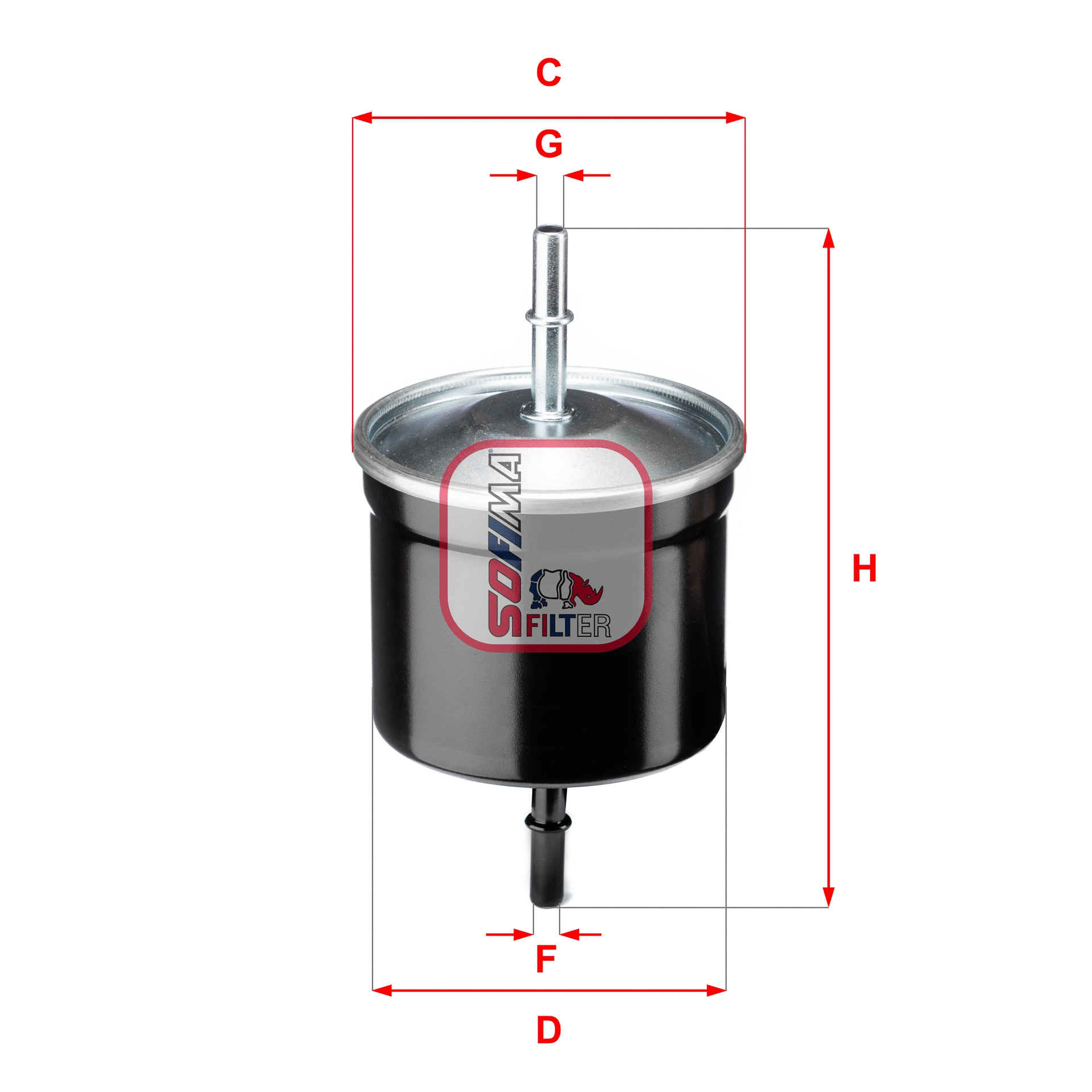 Filtre à carburant SOFIMA S 1811 B