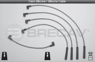 Kit de câbles d'allumage BRECAV 15.510