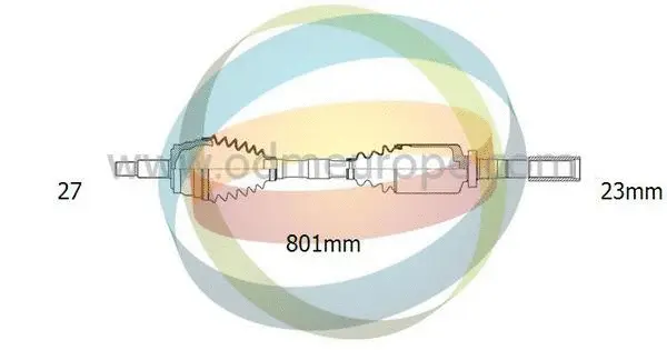 Arbre de transmission 4X4 ESTANFI EST-18-292230