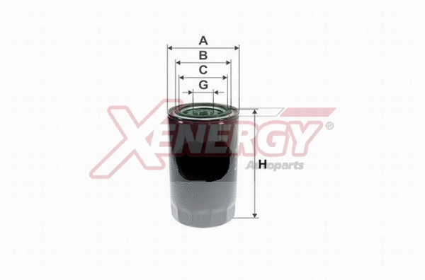 Filtre à huile AP XENERGY X1596266