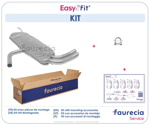 Silencieux arrière Faurecia FS63266