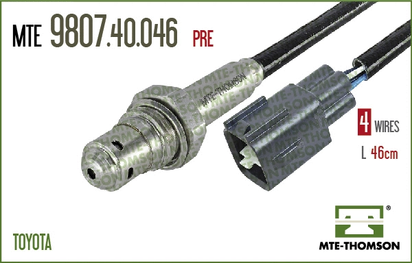 Sonde lambda MTE-THOMSON 9807.40.046