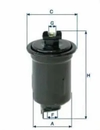 Filtre à carburant UNIFLUX FILTERS XB61