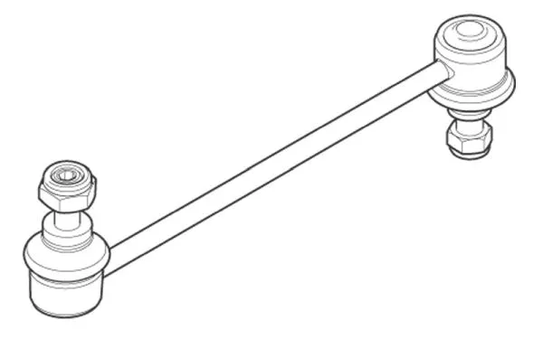 Entretoise/tige, stabilisateur NAKATA N 99140
