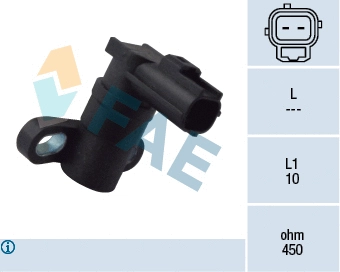 Capteur d'angle, vilebrequin FAE 79161