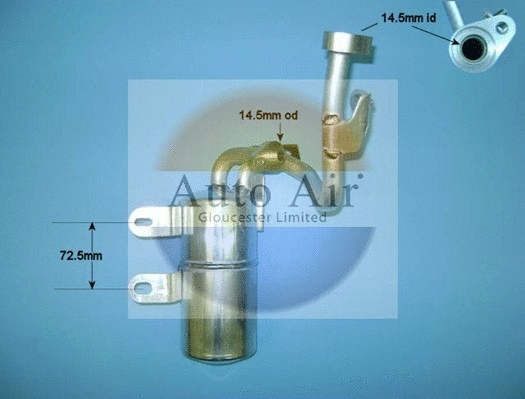 Filtre déshydratant, climatisation AUTO AIR GLOUCESTER 31-1166