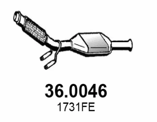 Catalyseur ASSO 36.0046