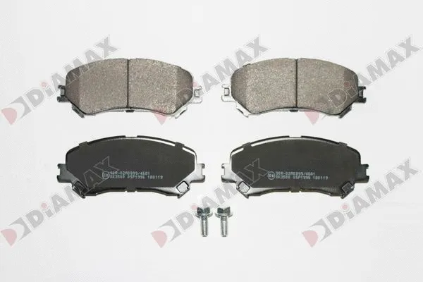 Kit de plaquettes de frein, frein à disque DIAMAX N09895