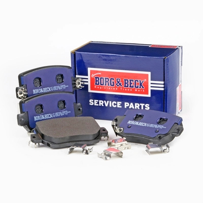 Kit de plaquettes de frein, frein à disque BORG & BECK BBP2922