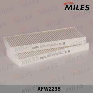 Filtre, air de l'habitacle MILES AFW2238