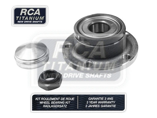 Kit de roulements de roue RCA FRANCE RCAK1309