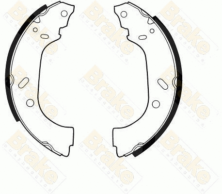 Jeu de mâchoires de frein Brake ENGINEERING SH2488