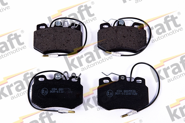 Kit de plaquettes de frein, frein à disque KRAFT AUTOMOTIVE 6005530