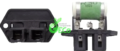 Prérésistance, moteur électrique (ventilateur de radiateur) GECO RE21114
