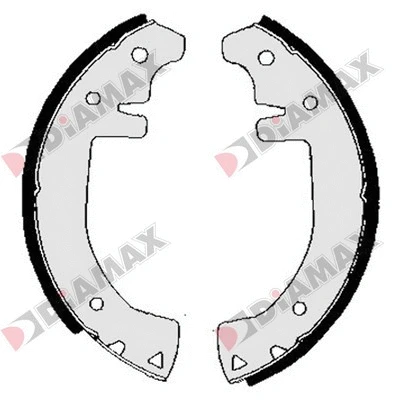 Jeu de mâchoires de frein DIAMAX N01010