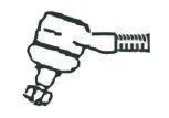 Rotule de barre de connexion FRAP F210