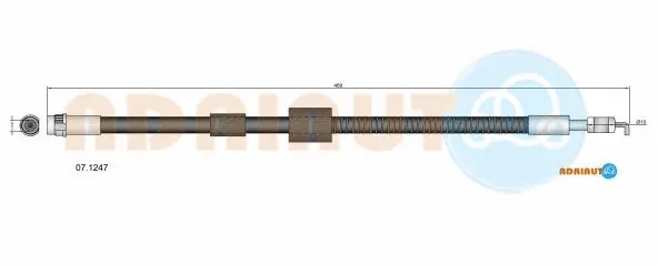 Flexible de frein ADRIAUTO 07.1247