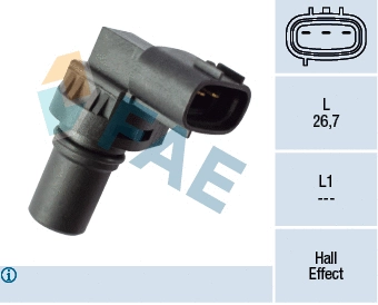 Capteur d'angle, vilebrequin FAE 79392